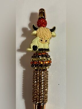 NIP Cute Highland Cow Ballpoint Pen